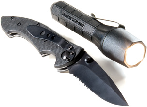 3390-Knife/Lite Combo - 3390 Knife/Lite Combo Tactical Flashlight & Knife